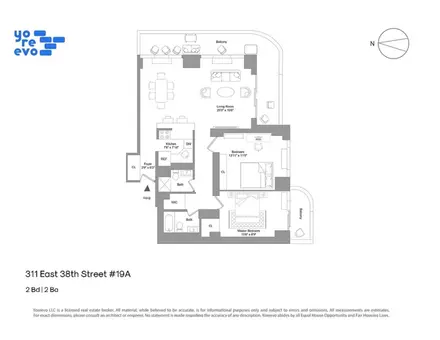 The Whitney, 311 East 38th Street, #19A