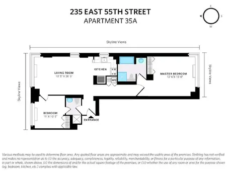 The Capri, 235 East 55th Street, #35A