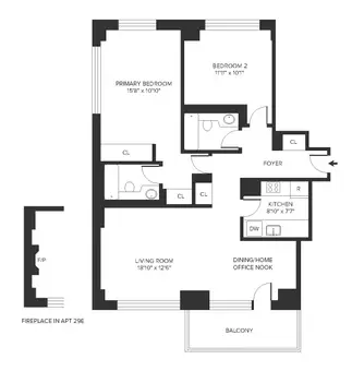 The Ellington, 260 West 52nd Street, #20E