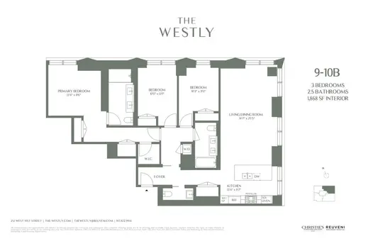 The Westly, 251 West 91st Street, #10B