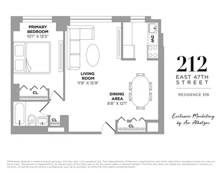 212 Condominium, 212 East 47th Street, #31B