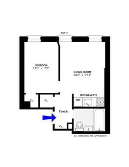 453 West 56th Street, #4B