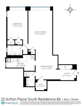 Cannon Point North, 25 Sutton Place South, #8A