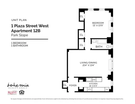 1 Plaza Street West, #12b