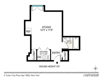 Windsor Tower, 5 Tudor City Place, #1828