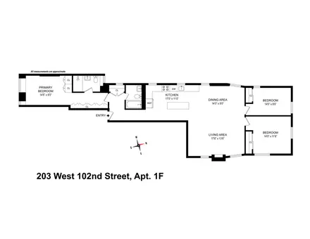 203 West 102nd Street, #1F