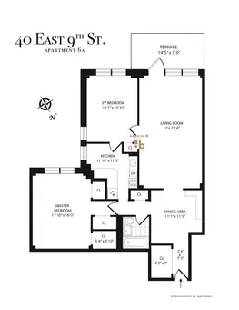 The Sheridan, 40 East 9th Street, #6A