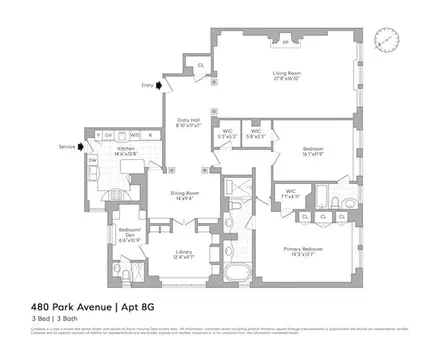 480 Park Avenue, #8G