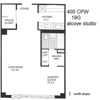 CPW Towers, 400 Central Park West, #19G