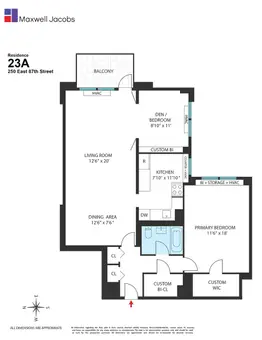 The Newbury, 250 East 87th Street, #23A