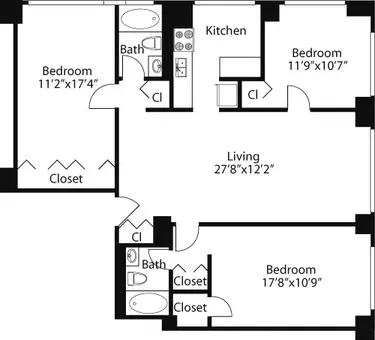 Parc East, 240 East 27th Street, #21J