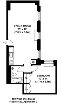 Executive Plaza, 150 West 51st Street, #1909