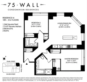 75 Wall Street, #19M