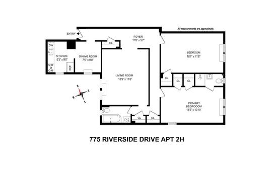 The John James, 775 Riverside Drive, #2H