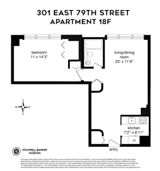 Continental Towers, 301 East 79th Street, #18F