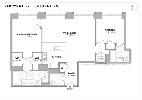 West End and Eighty Seven, 269 West 87th Street, #3C