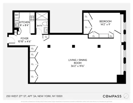 250 West 27th Street, #3A