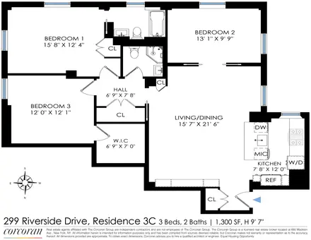 299 Riverside Drive, #3C