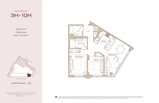 300 West 122nd Street, #3H