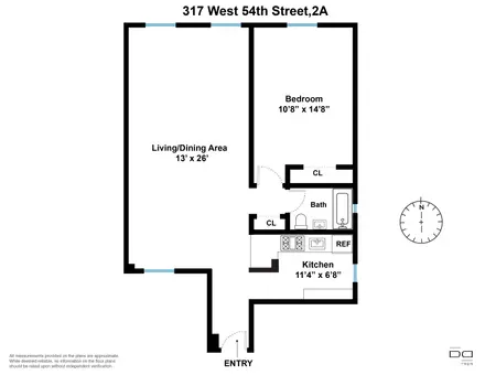 317 West 54th Street, #2A