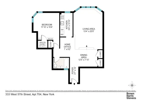 The Westmore, 333 West 57th Street, #704