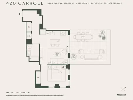 420 Carroll Street, #W407