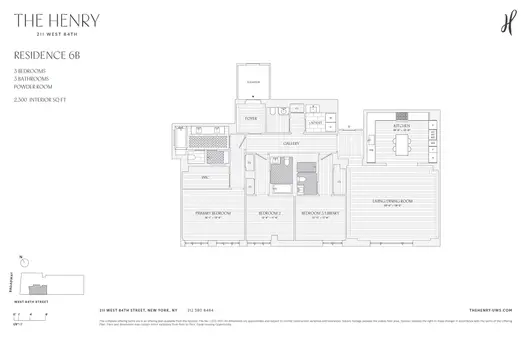 The Henry, 211 West 84th Street, #6B