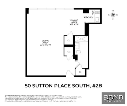 50 Sutton Place South, #2B