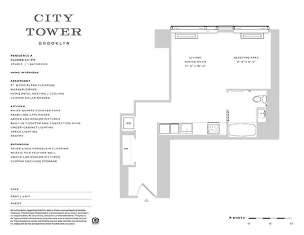 City Tower, 10 City Point, #43A