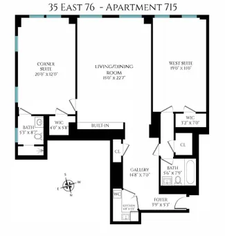 The Carlyle, 35 East 76th Street, #715