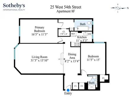 Regent House, 25 West 54th Street, #8F