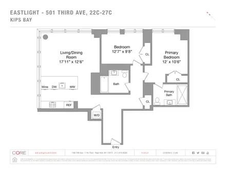 Eastlight, 501 Third Avenue, #26C