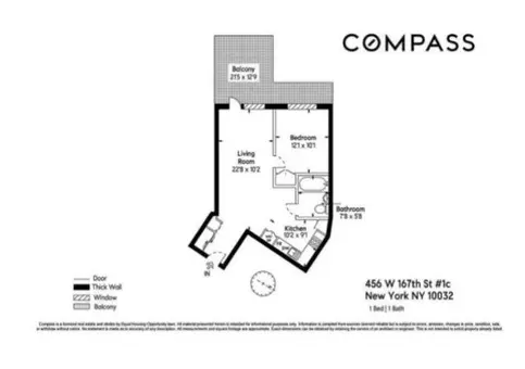 Edgecombe Parc, 456 West 167th Street, #1C