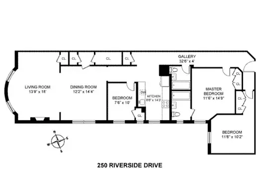 250 Riverside Drive, #33