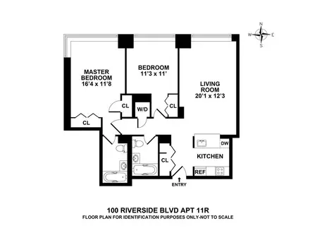 Avery, 100 Riverside Boulevard, #11R