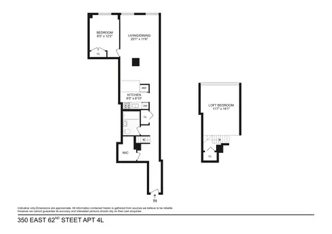 The Beekman Condominium, 350 East 62nd Street, #4L