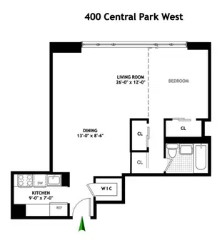 CPW Towers, 400 Central Park West, #3L