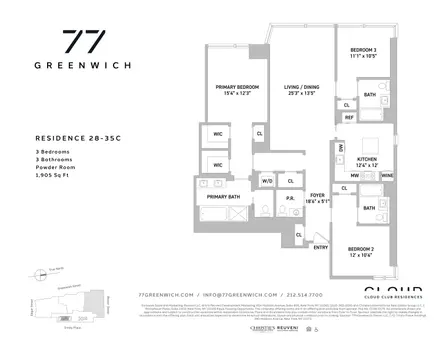 77 Greenwich Street, #30C