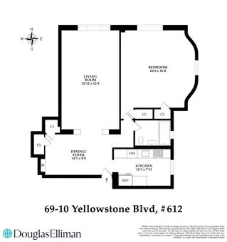 69-10 Yellowstone Boulevard, #612