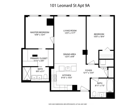 The Leonard, 101 Leonard Street, #9A