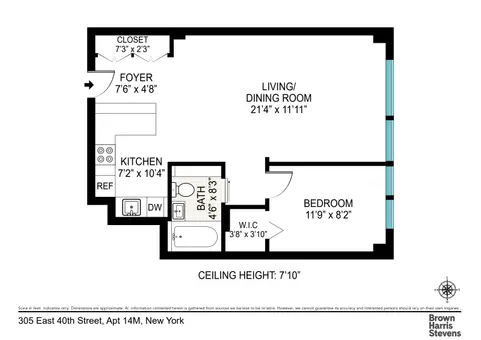 The Hamilton, 305 East 40th Street, #14M