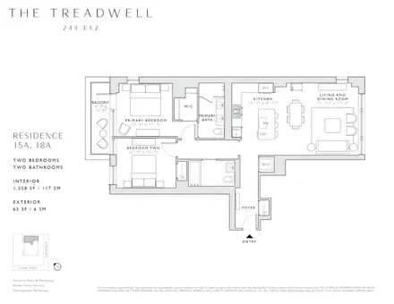 The Treadwell, 249 East 62nd Street, #15A