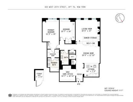 Loft 25, 420 West 25th Street, #7G