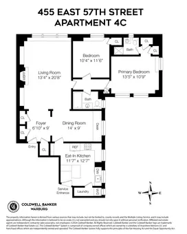 455 East 57th Street, #4C