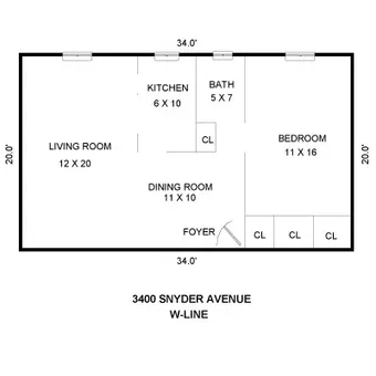 3400 Snyder Avenue, #2W