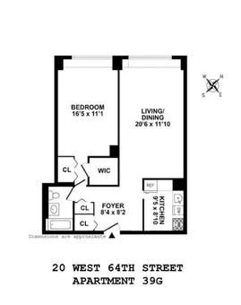 One Lincoln Plaza, 20 West 64th Street, #39G