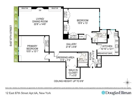 The Capitol, 12 East 87th Street, #6A