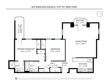 Madison Plaza, 1825 Madison Avenue, #9H