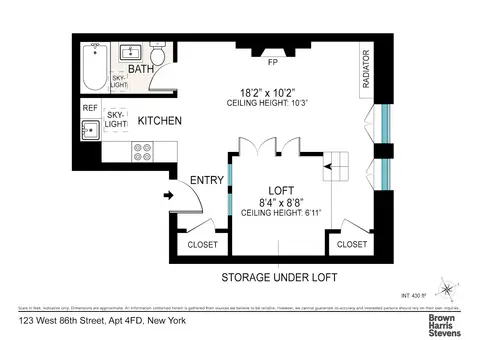 123 West 86th Street, #4F