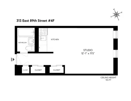 313 East 89th Street, #4F